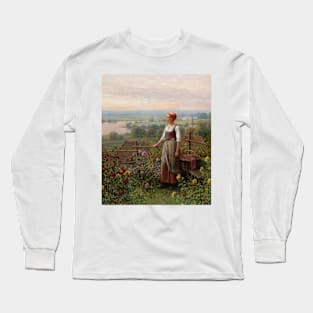 Evening at Chantemesle by Daniel Ridgway Knight Long Sleeve T-Shirt